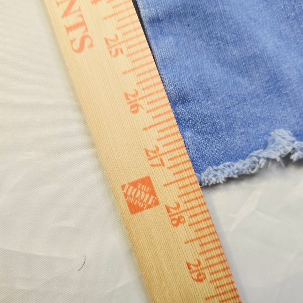 Unbranded Men's Patchwork Denim Jeans XL 36 x 29 Blue Frayed Raw Edge Seams Z36 - Picture 9 of 12